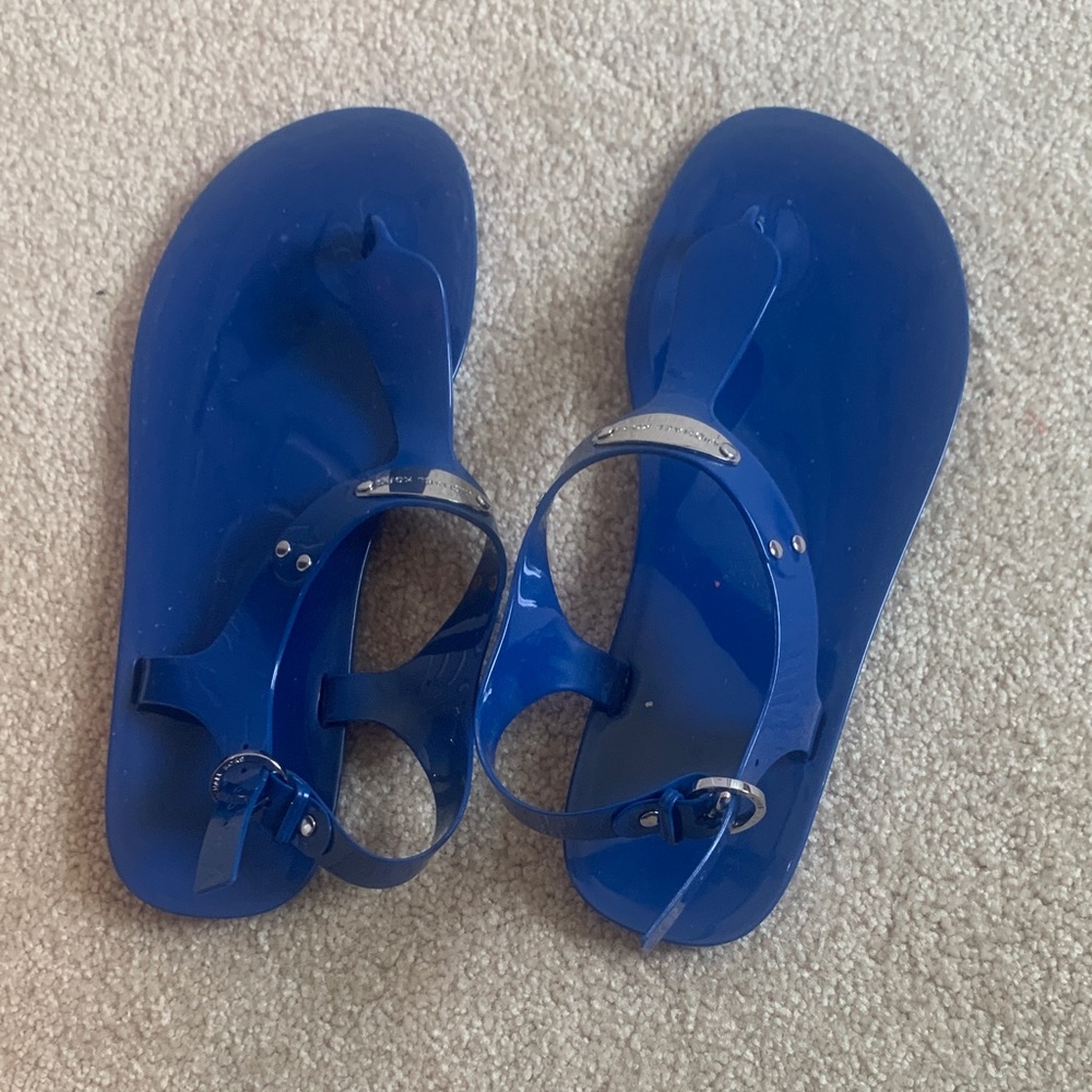 Michael Kors Vibrant Blue Sandals